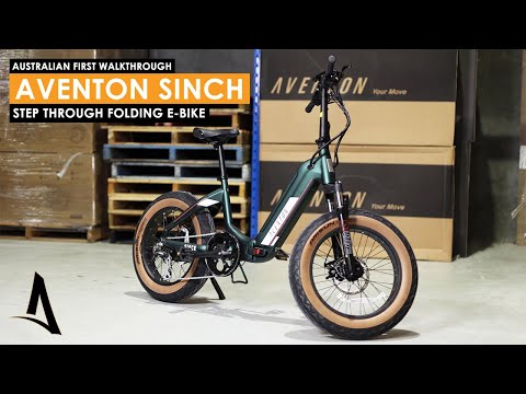 Aventon Sinch Step Through Folding Bike