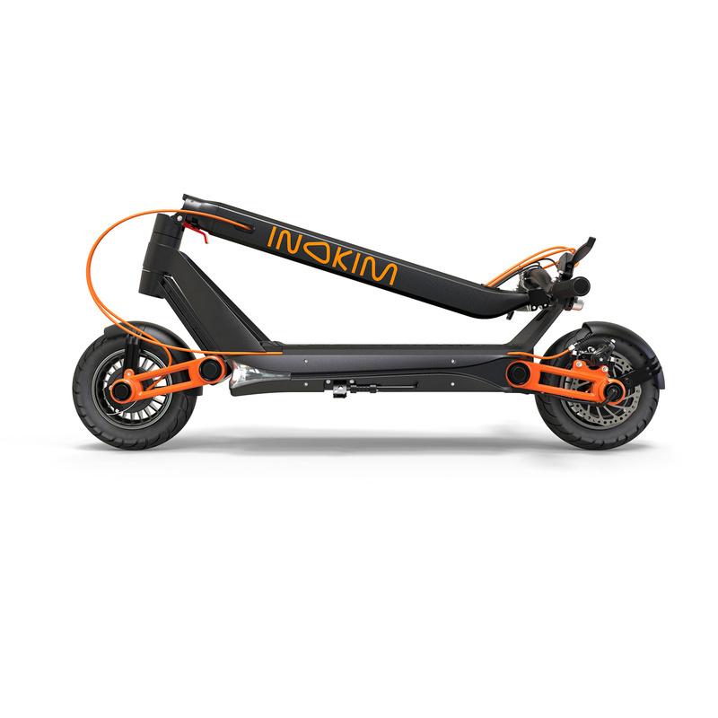 Folded Inokim Ox Eco e-scooter