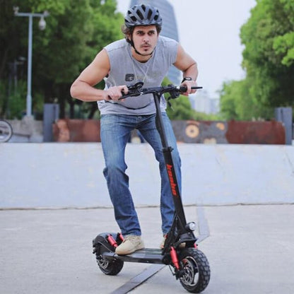 kaabo skywalker 10c electric scooter ride