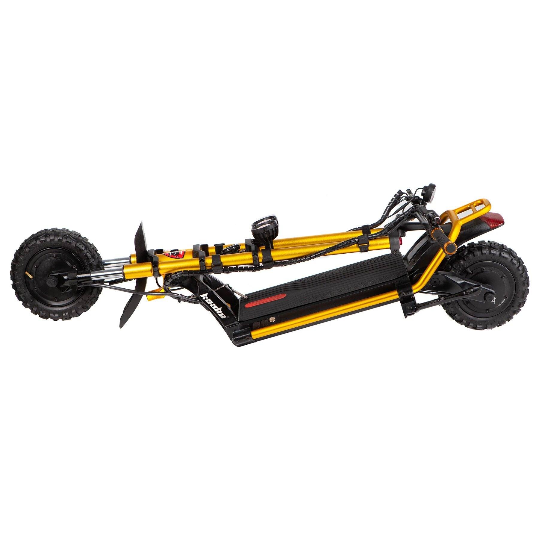kaabo wolf king electric scooter gold foldable