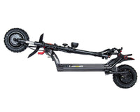 kaabo wolf warrior 11+ electric scooter folded