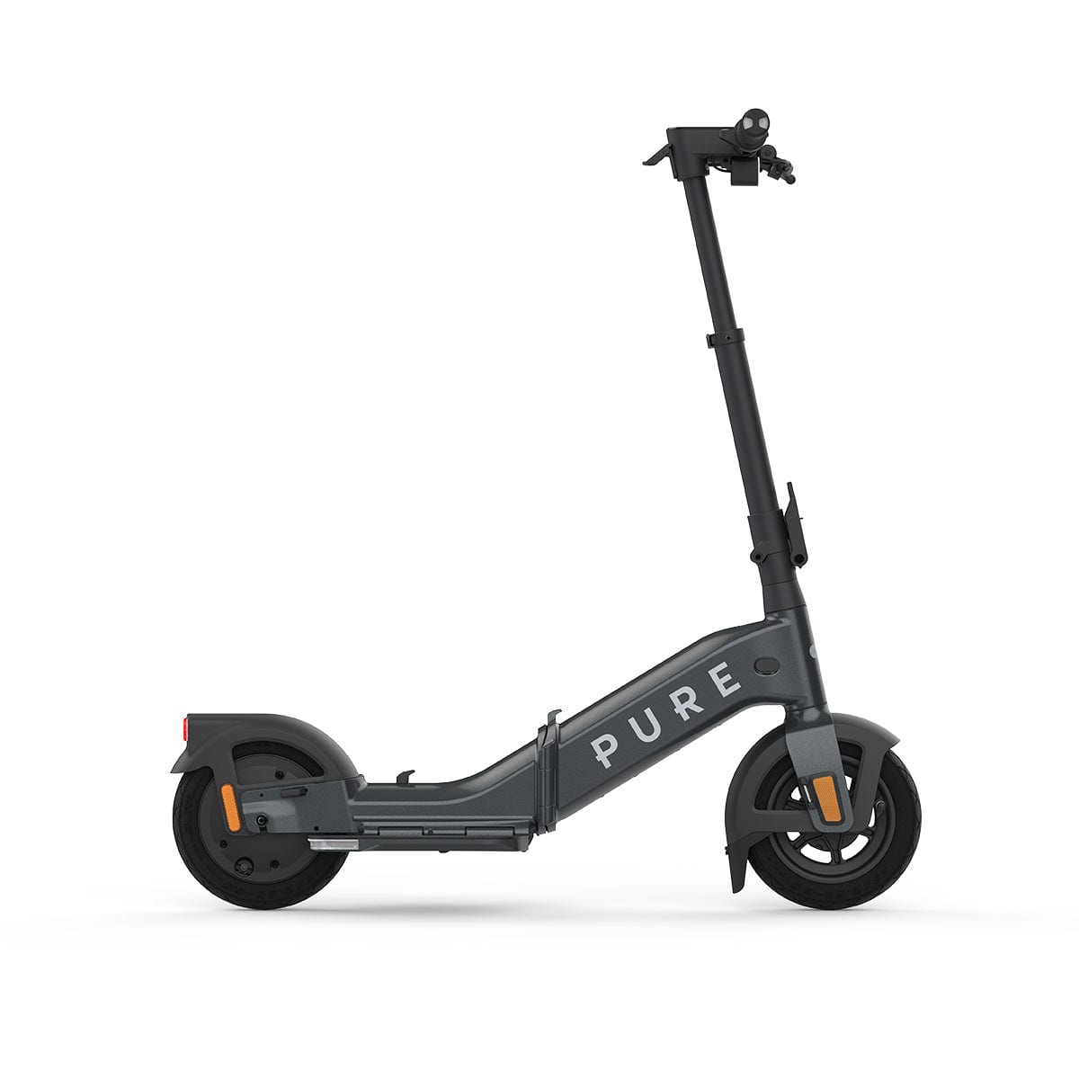 pure advance flex electric scooter mercury grey