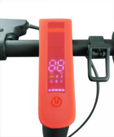 segway ninebot max lcd cover red
